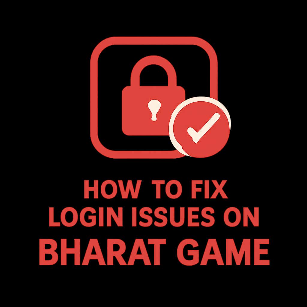 Icon representing login assistance for Bharat Game.