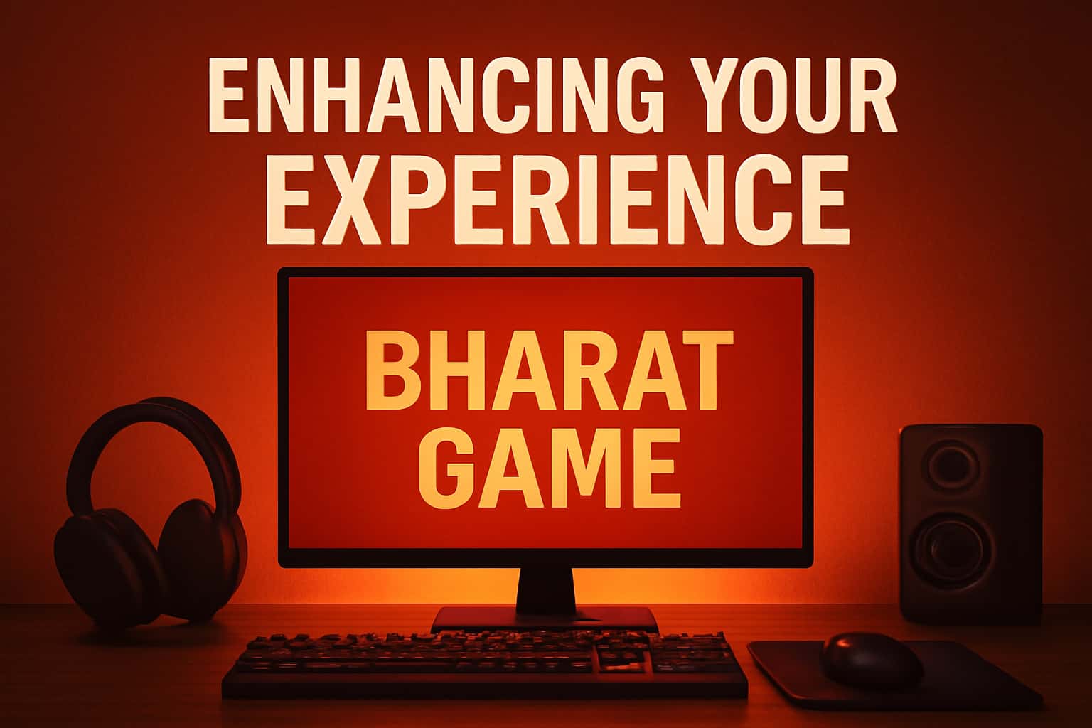 An informative scene illustrating Bharat Game experience enhancements.