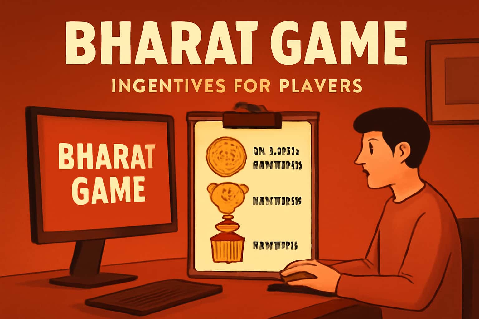 A visual representation of Bharat Game incentives highlighting player engagement.