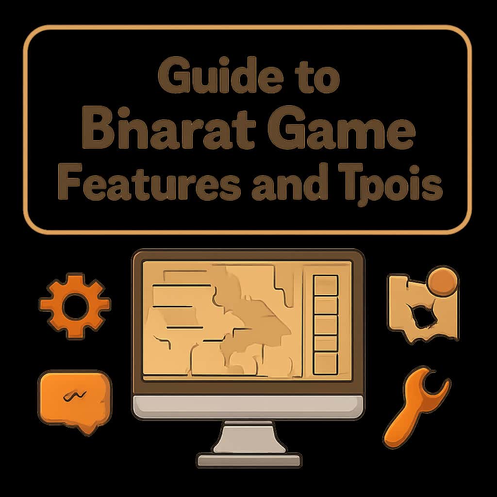 An educational illustration of Bharat Game Features.