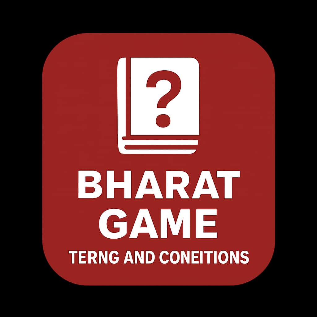 An icon illustrating Bharat Game's Terms and Conditions.